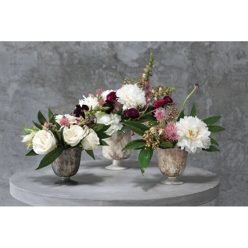 Hidalgo 5'' H Glass Tabletop Votive Holder