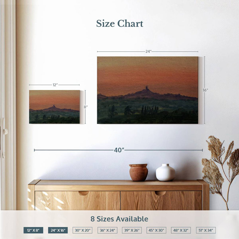 Alvord Glastonbury Tor, H 16 po x l 24 po