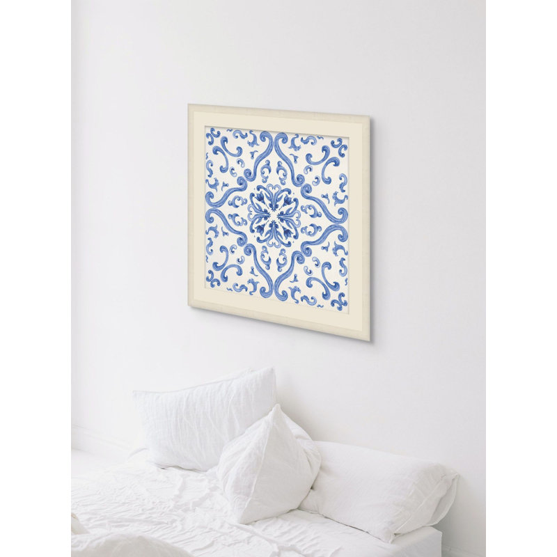 Ornate Tiles 1 Print, 40" H x 40" W