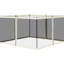 Remplacement de la moustiquaire de patio de 12 pi x 12 po X