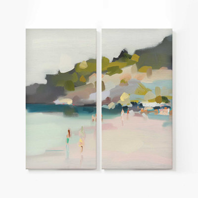 Sandy Spectrum v2 | Impression sur toile 2 panneaux | Combiné