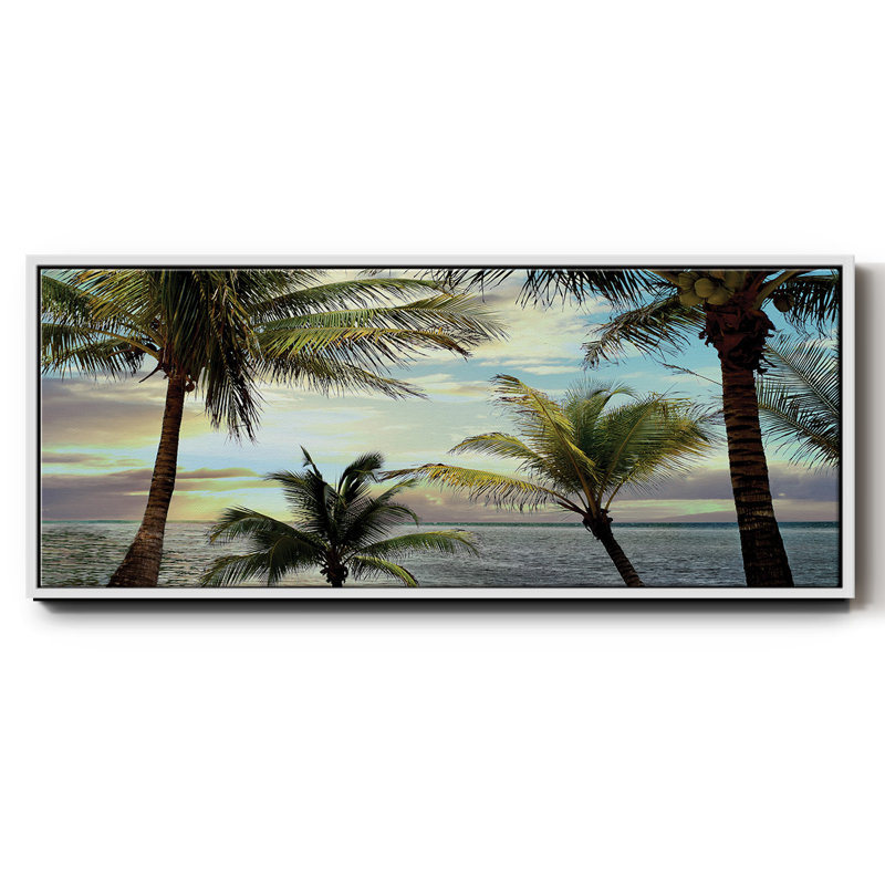 «Honduras Sunset», toile encadrée