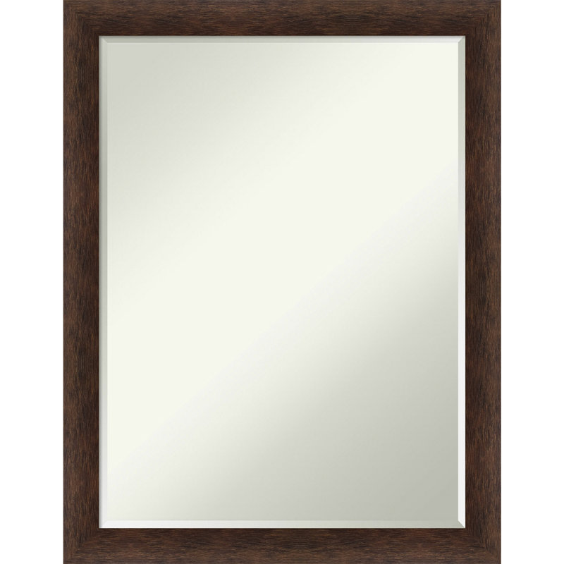 Boyan Solid Wood Rectangle Wall Mirror
