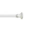 Tringle à rideaux extensible robuste en métal DECO Window pour fenêtres 44 - 120 pouces, 1 pouce, tringle à rideaux réglable avec faîteaux décoratifs en bois pour salon