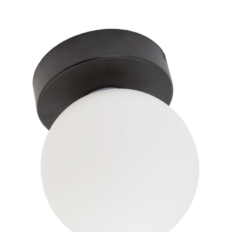 Glass Semi Flush Mount