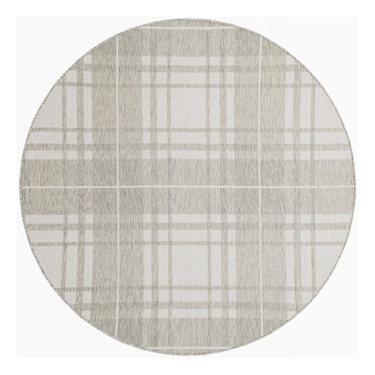 Talih Plaid Indoor / Outdoor Rug