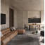 Canapé modulaire en cuir véritable Anya-407782830