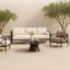 Table basse d'extérieur Garita Bardo Bronze foncé