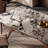 Elegant Rectangular Artificial Marble Dining Table-105116568