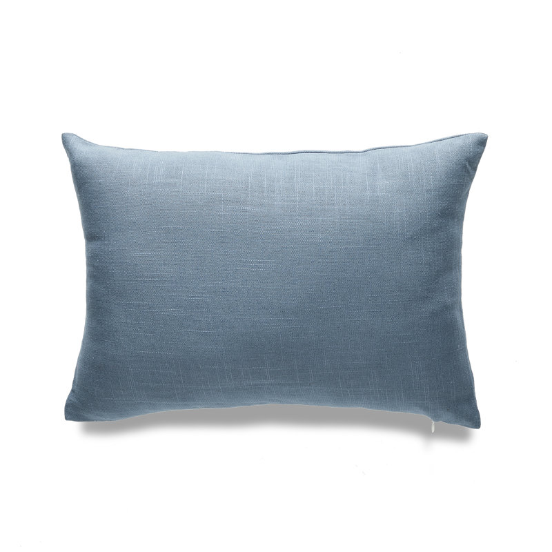 SEATTLE SOLID Throw Pillow, Blue, Down Blend