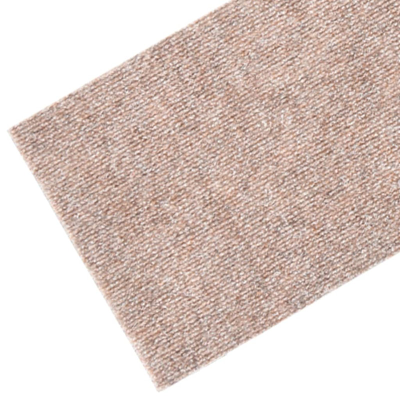 Brandun Self-adhesive Stair Mats Anthracite, Light Brown, Rectangular 25cm x 60cm