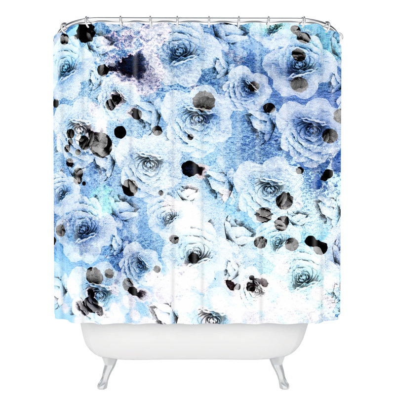 Rideau de douche simple Florela