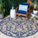 Davonia Performance Floral / Flower Indoor/Outdoor Area Rug