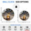 Horloge murale en verre Whiskey Smoke-1471493573