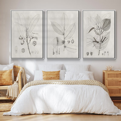 " Neutral Spring I " 3 - Pieces