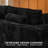 Navarrie Boneless 2 - Piece Upholstery Compression Sofa, No Assembly Required Sectional-114555516