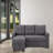 Sleeper, Reversible  Basic Sectional Sofa Sofa Sofa With Storage Chaise-2062273408