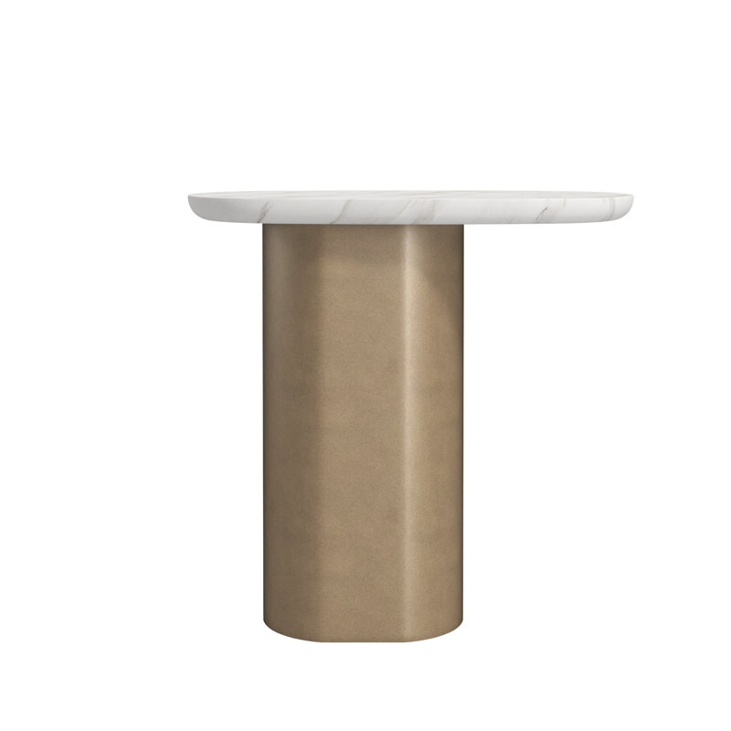 Verge Marble End Table