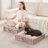 Poly Chenille Square Floor Pillow Cushion-24x24"-1199155366