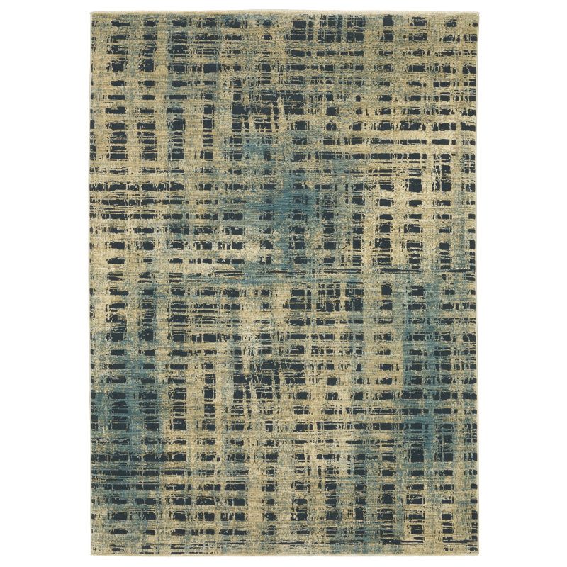 Geometric Indoor Rug, Runner 2'3" x 7'6"