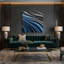 Gradient Abstract 97, art mural sur toile grise-1749928943