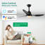 Ventilateur de plafond intelligent 42 "avec lumières