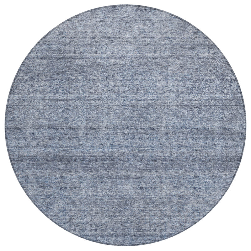 Omera Sky Washable Indoor-Outdoor Rug - , 2'3" x 7'6"