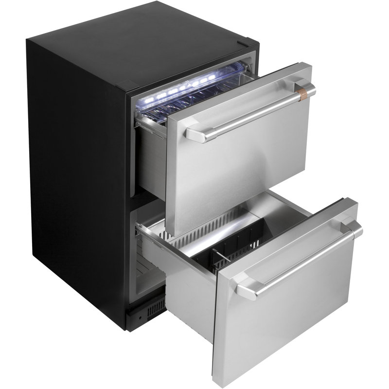 5.7 cu. ft. Undercounter Mini Fridge, Stainless Steel