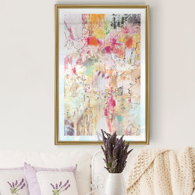 « vertical rouges ii », impression sur toile