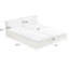 Matelas et cadre de lit double 15 po tout-en-un avec fonctionnalité de refroidissement, éponge en mousse souple, sans assemblage pour la mousse de la taille d'un appartement, stabilité, chambre antidérapante-759287895