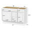 51'' Single Bathroom Vanity Base Only-94091280