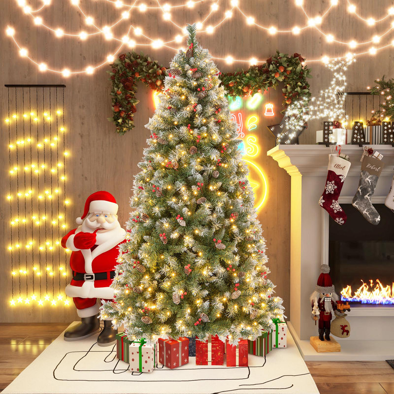 Lighted Artificial Christmas Tree