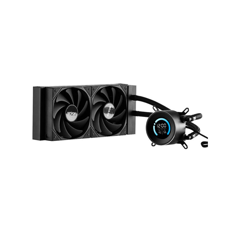Refroidisseur d'eau pour unité centrale de traitement de l'eau avec ventilateur 120W
