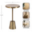 Table d'appoint ronde en métal Searles-1474383774