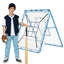 Filet de rebond de baseball et de Softball 5 x 4 pi - Entraîneur de lancer réglable à 9 zones pour frapper, lancer et lancer - Filet de rebond multi-sports durable pour la cour arrière - Filet d'entraînement au lancer