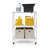 Origami 3-Shelf Storage Rack & Wheels-409900159