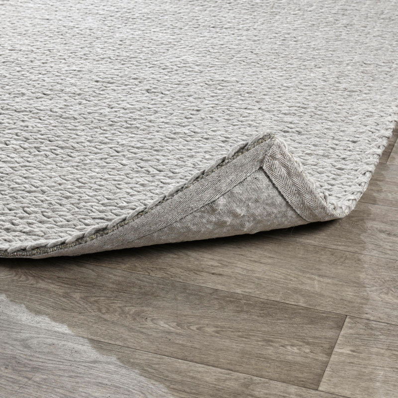Oxnard Wool Area Rug, Gray