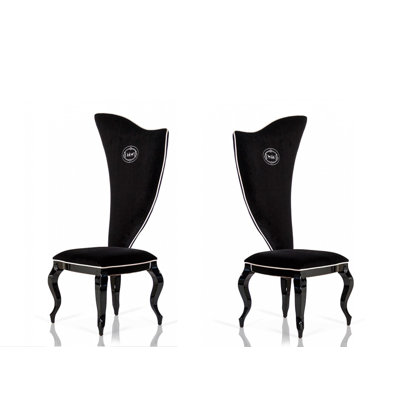 Simen Velvet Upholstered Side Chair