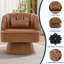 Fauteuil demi-tonneau pivotant à 360 ° Modern-991171907