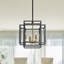 Lustre rectangulaire à 4 lumières-37315522
