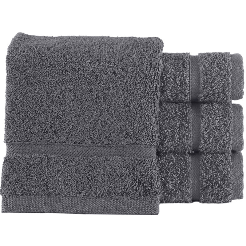 Maldonado 4 - Piece Cotton Guest Room Case Pack, Gray