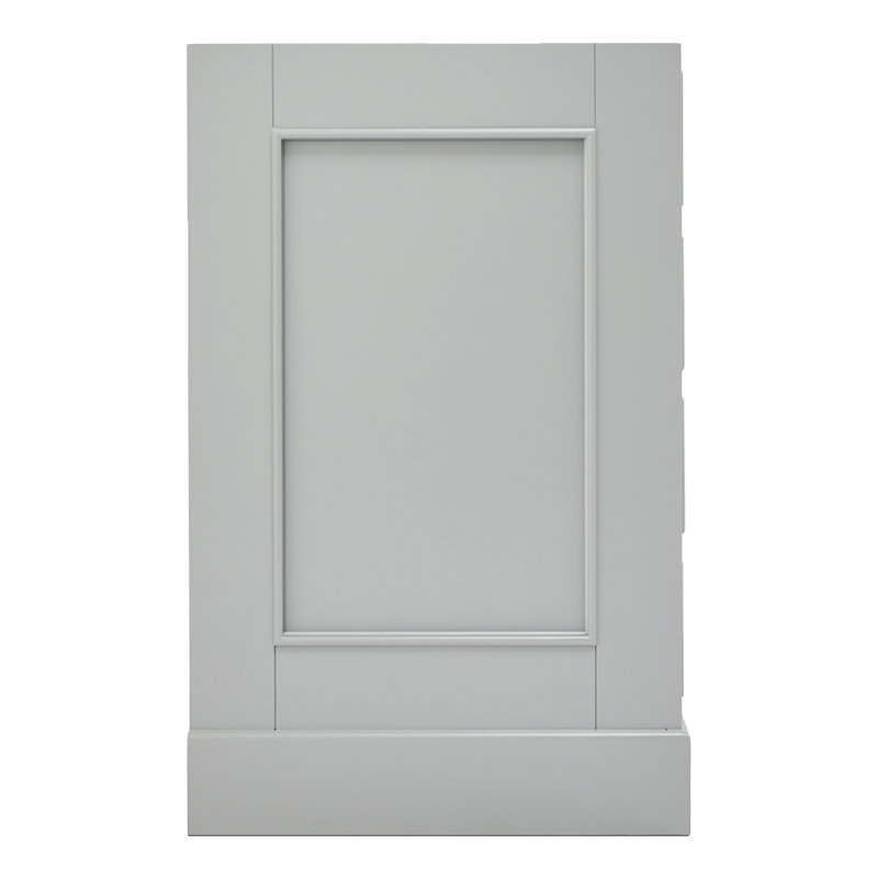 Stafford 42.75'' W Single Bathroom Vanity Base, Gray