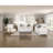 Abuzar 41.5" Traditional Textured Ottoman with Stylish Natural Wood Legs, High-Density Foam over Pocket Coils