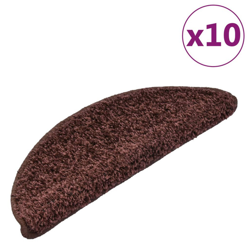 Stair Mats Brown, 10.56cm x 25cm