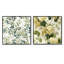 Varnado - Ensemble de 2 collages carrés floraux et botaniques-101861559-101861565