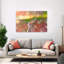Dreamy Dragonfly Bubbles Colorful Delicate Dreamy Dragonfly Nature Summer Wall Art Print 1 Piece Wrapped Canvas Wall Art-1905148535