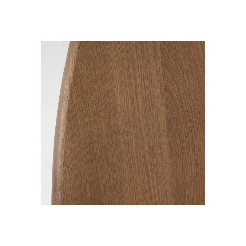 Table basse simple en bois massif, Brun