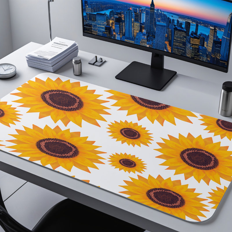 Polyester Desk Pad, 23.6x13.8