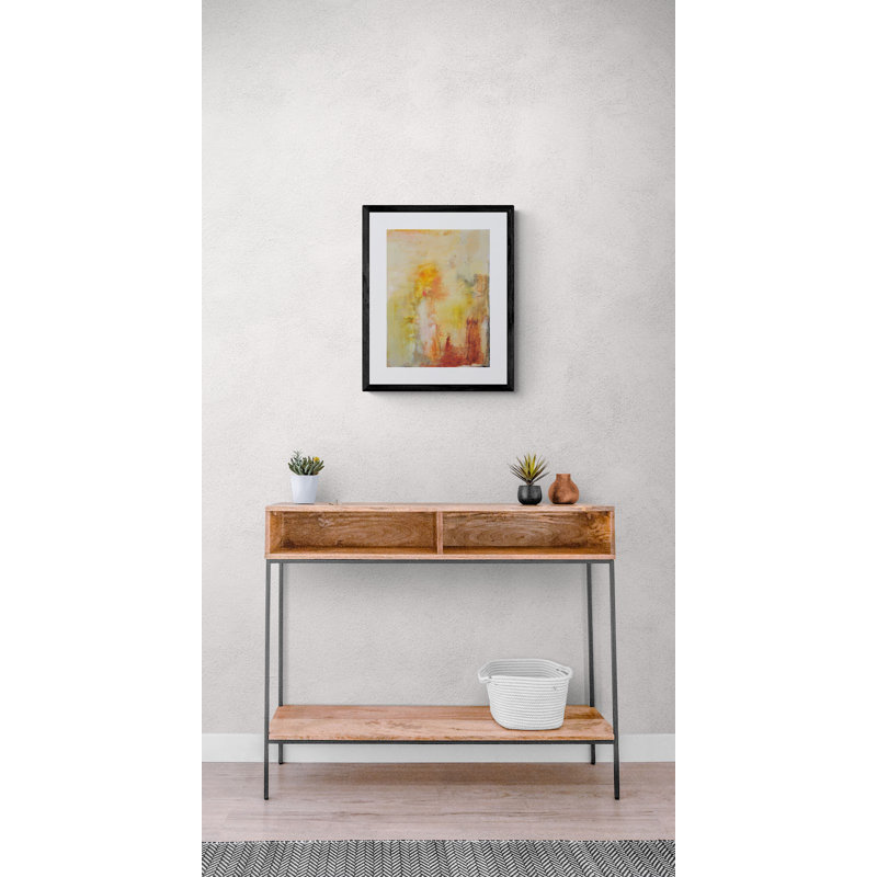235 Amber Sky 2 Print by Anne B. Schwartz, 31.25" H x 25.25" W
