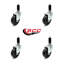Ensemble de roulettes extensibles 4 pouces 4 pouces